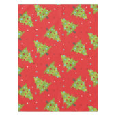 Oh Kerstbomen Holiday Tablecloth Tafelkleed (Voorkant)