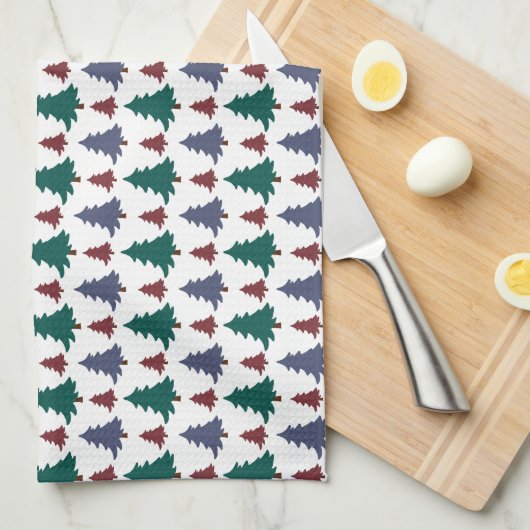 Oh kerstbomen theedoek (Quarter Fold)