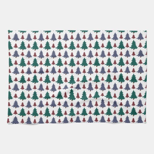 Oh kerstbomen theedoek (Horizontaal)