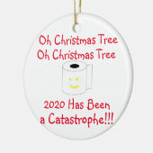 Oh kerstboom 2020 is een catastrofe geweest keramisch ornament (Links)