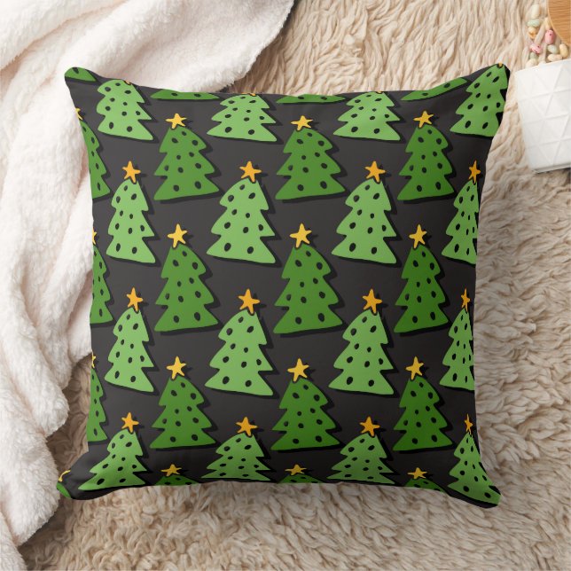 Oh Kerstboom 20x20 Sierkussen (Deken)