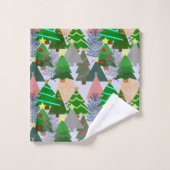 Oh kerstboom! bad handdoek (Wasdoekje)