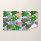 Oh kerstboom! bad handdoek (Handdoek)