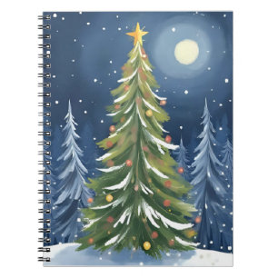 Oh Kerstboom Besneeuwd Winter Wonderland Notitieboek