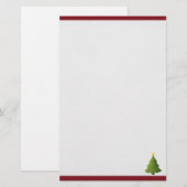 Oh kerstboom briefpapier (Voorkant / Achterkant)