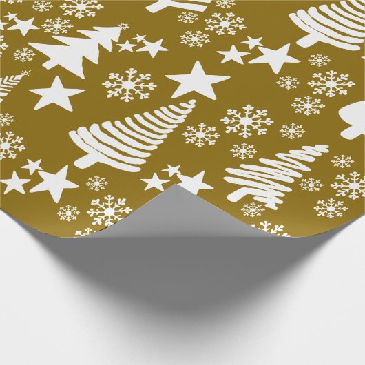 Oh kerstboom bruin inpakpapier (Hoek)