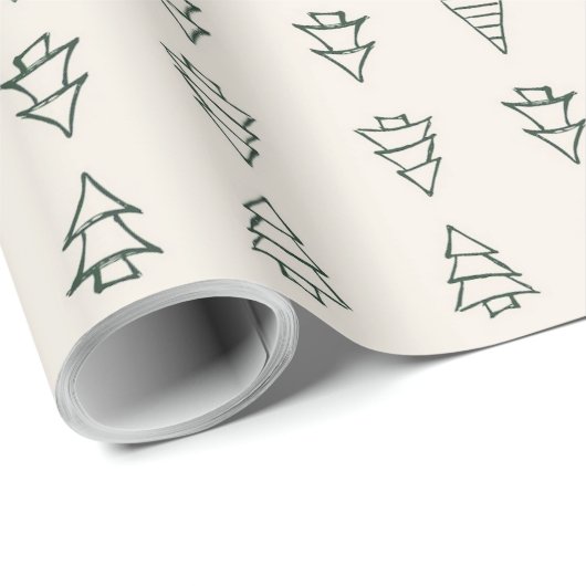 Oh, kerstboom cadeaupapier (Rol Hoek)