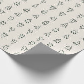 Oh, kerstboom cadeaupapier (Hoek)