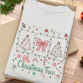 Oh Kerstboom Cute Kersttrui Tri-Blend Shirt