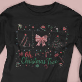 Oh Kerstboom Cute Kersttrui Tri-Blend Shirt