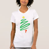 Oh Kerstboom Dames T-shirt (Voorkant)