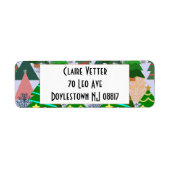 Oh kerstboom! etiket (Voorkant)