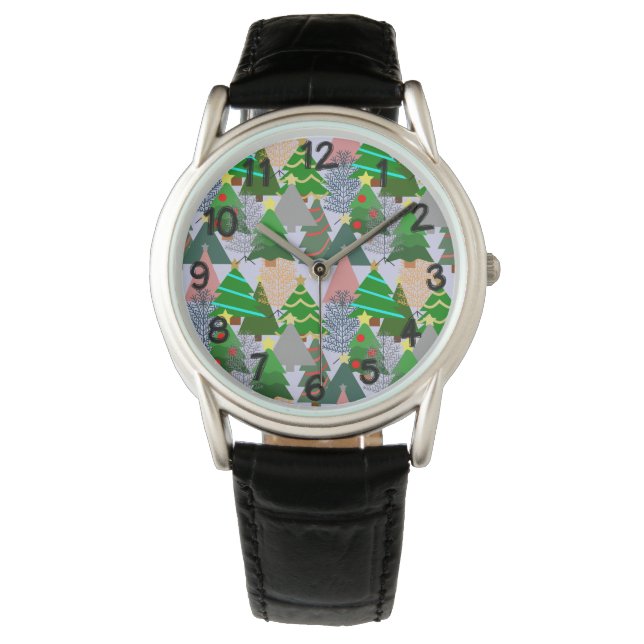 Oh kerstboom! horloge (Voorkant)