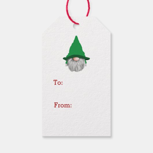 Oh kerstboom Hot Chocolate, speciaal gepersonalise Cadeaulabel (Achterkant)