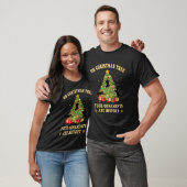 Oh kerstboom je versieringen zijn geschiedenis gra t-shirt (Unisex)
