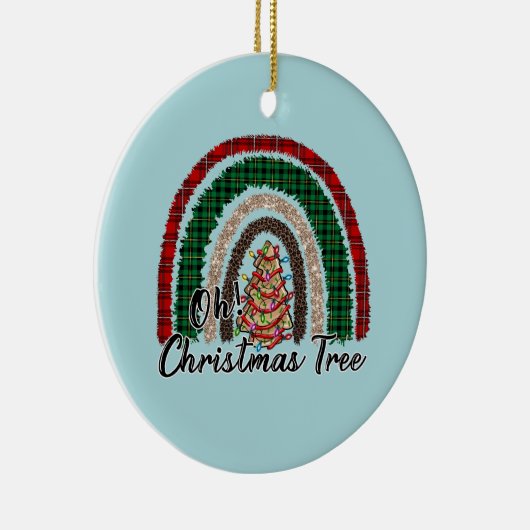 Oh kerstboom keramisch ornament (Rechts)