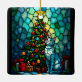 Oh kerstboom keramisch ornament (Achterkant)