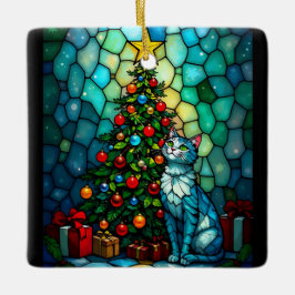 Oh kerstboom keramisch ornament