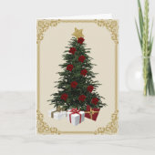 Oh kerstboom kerst Kaart (Voorkant)