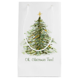 Oh, kerstboom klein cadeauzakje