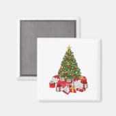 Oh kerstboom magneet (Voorkant / Achterkant)