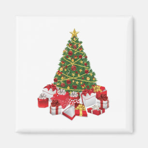 Oh kerstboom magneet