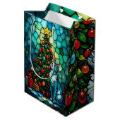 Oh kerstboom medium cadeauzakje (Achterkant Gekanteld)