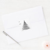 Oh Kerstboom Plein Sticker Kerstlabels (Envelop)