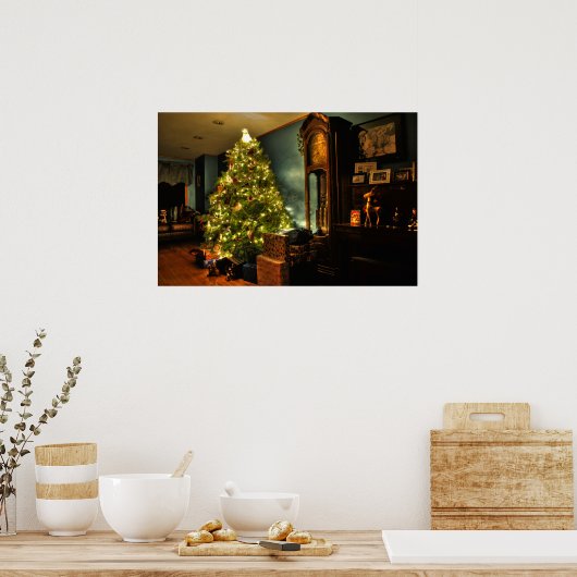 Oh, kerstboom! poster (Keuken)