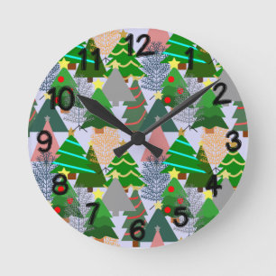 Oh kerstboom! ronde klok
