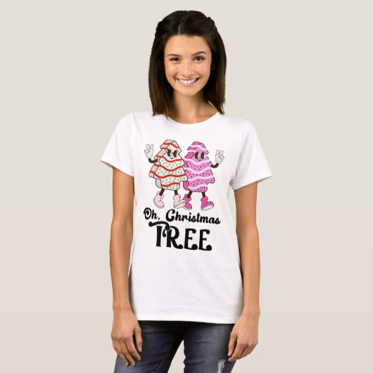Oh, kerstboom t-shirt (Voorkant volledig)