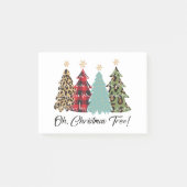 Oh, kerstboom! Vrolijk kerstfeest Post-it® Notes (Voorkant)