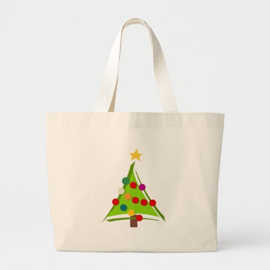 Oh kerstboomshirts en cadeautjes grote tote bag (Voorkant)