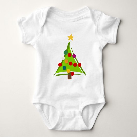 Oh kerstboomshirts en cadeautjes romper (Voorkant)