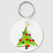 Oh kerstboomshirts en cadeautjes sleutelhanger (Voorkant)