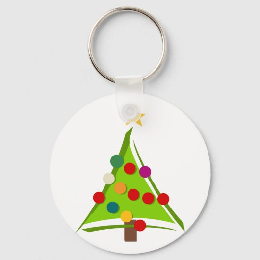 Oh kerstboomshirts en cadeautjes sleutelhanger (Voorkant)