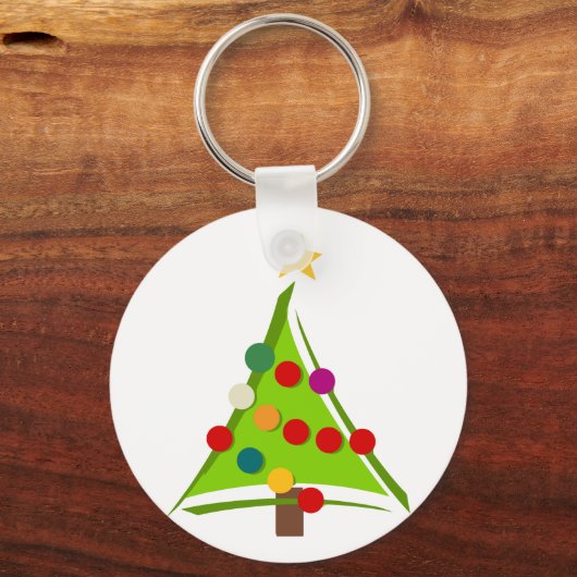 Oh kerstboomshirts en cadeautjes sleutelhanger (Voorkant)