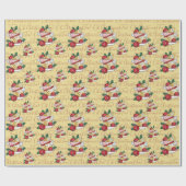 Oh Kerstthee! Cadeaupapier (Vlak)