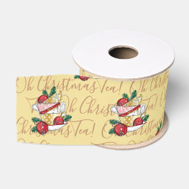 Oh Kerstthee! Grosgrain Lint