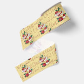 Oh Kerstthee! Grosgrain Lint (Achterkant)