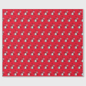 Oh Kerstthee Penguin Lover - Tea Drinker Cadeaupapier (Vlak)