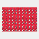 Oh Kerstthee Penguin Lover - Tea Drinker Inpakpapier Vel (Voorkant 2)