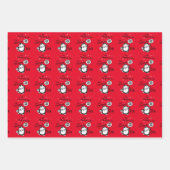 Oh Kerstthee Penguin Lover - Tea Drinker Inpakpapier Vel (Voorkant)