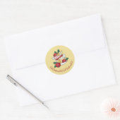 Oh Kerstthee! Ronde Sticker (Envelop)