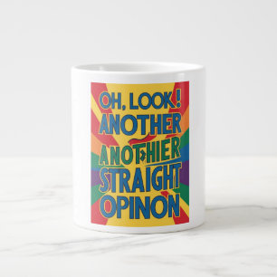 Oh, kijk! Een andere duidelijke mening Grote Koffiekop