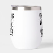 Oh kijk, het is wijn op de klok (Rechts)