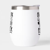 Oh kijk, het is wijn op de klok (Links)