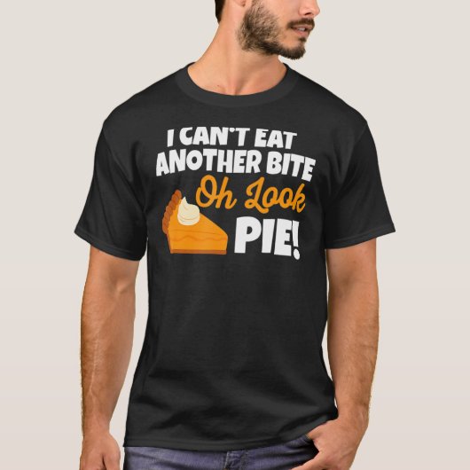 Oh kijk Pumpkin Pie Thanksgiving T-shirt (Voorkant)