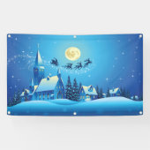 oh kleine stad met Chistmas Spandoek (Horizontaal)