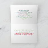 Oh, kom ons Adore Baby Jezus Kerstkerst geven Feestdagen Kaart (Binnen)